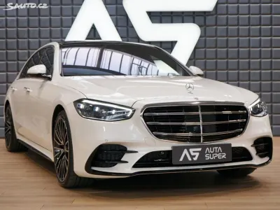 Mercedes-Benz Třídy S 500 4M AMG 4D-Bur Pano Záruka